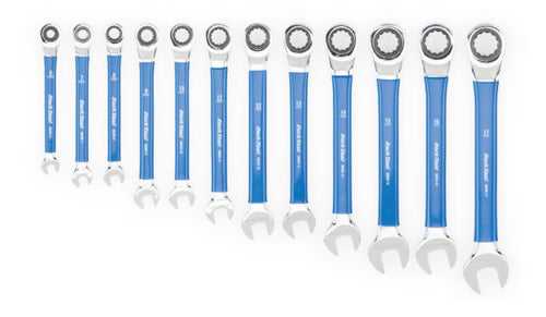 Park Tool Ratcheting Metric Wrench Set of 12 - 6mm To 17mm