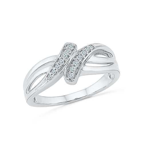 Treasure Everyday Diamond Silver Ring