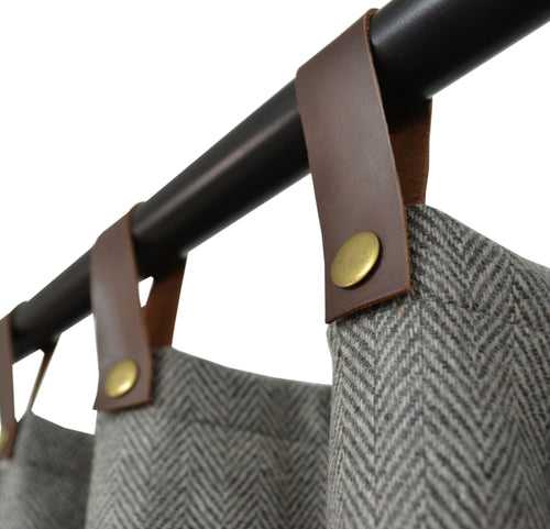 Custom Listing For Heather - 3 Single Layer Chevron Wool Curtains