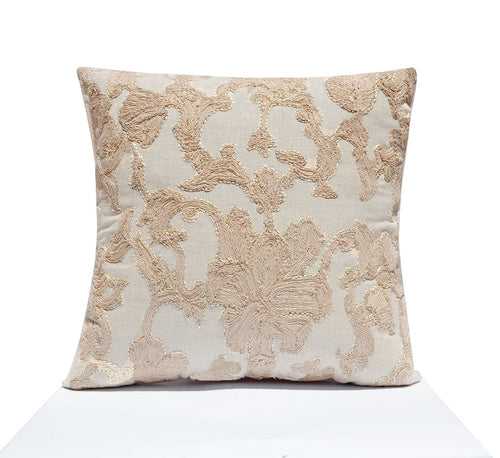 Floral Dori Work Pillow Cover
