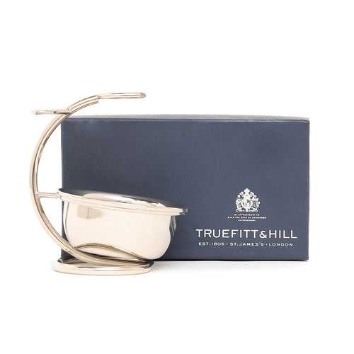 Truefitt & Hill Razor and Brush Stand with Bowl Chrome