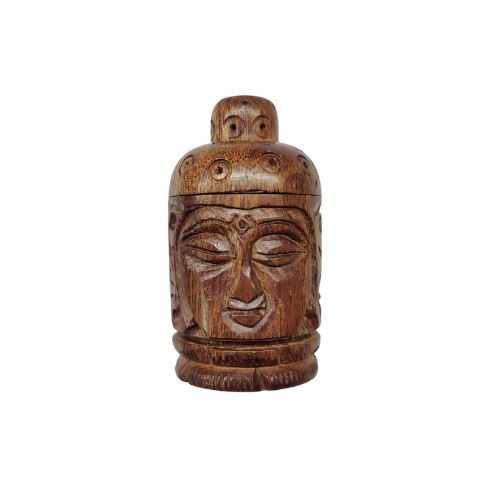 Buddha Wooden Secret Storage (Small)