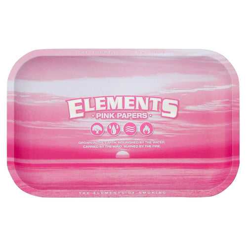 Elements - Pink Rolling Tray (Small)
