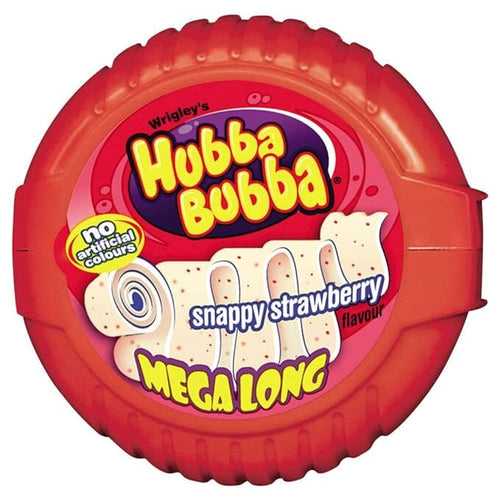 Wrigley's - Hubba Bubba Chewing Gum (Snappy Strawberry)