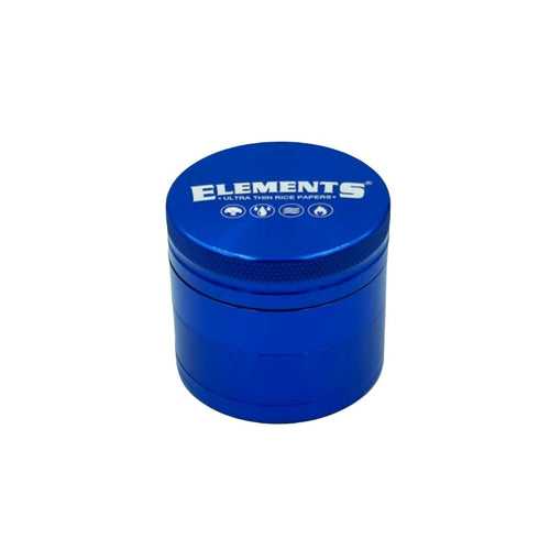Elements - 4 Piece Grinder - Blue