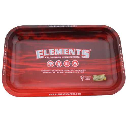 Elements Red Rolling Tray