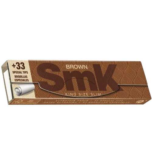 SMK - Brown KS Slim + Tips