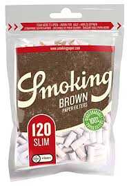 Smoking Brown Slim Filters (15 X 6 MM)