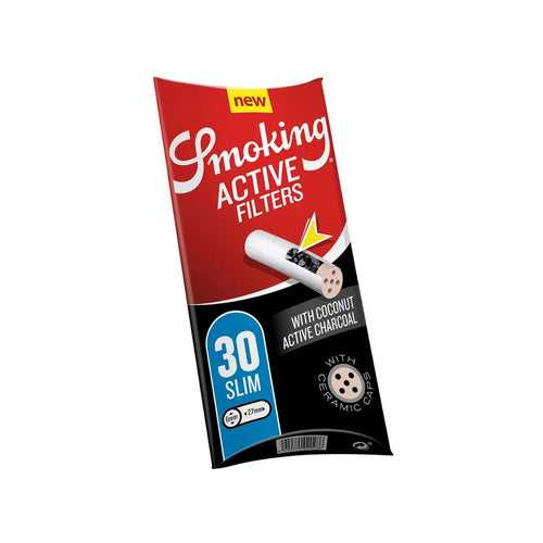 Smoking - Slim Activated Charcoal Filters (6mm)