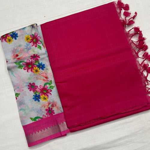 Mangalagiri Silk / Cotton Saree-RSSEMGSACT592266