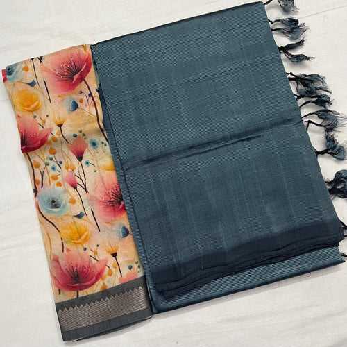 Mangalagiri Silk / Cotton Saree-RSSEMGSACT592269