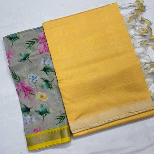 Mangalagiri Silk / Cotton Saree-RSSEMGSACT592258