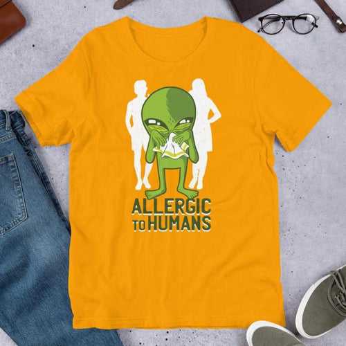 Allergic to Humans Half Sleeve T-Shirt