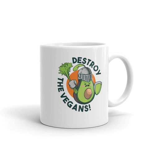 Destroy Vegans Coffee Mug