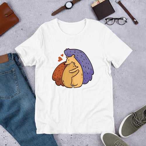 Hedgehog Love Half Sleeve T-Shirt