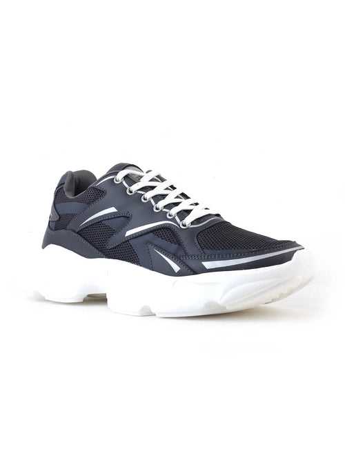 Alberto Torresi Grey Laceup Sports Shoes