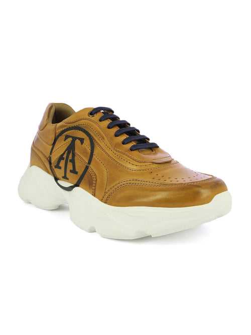 Alberto Torresi Tan Laceup Sports Shoes