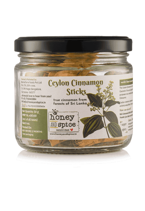 Ceylon Cinnamon Sticks 50gm