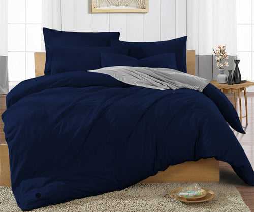 Navy Blue Duvet Cover