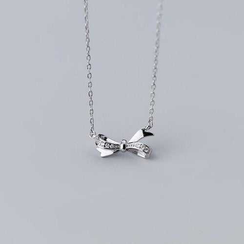 Elite Bow Knot Minimal Necklace