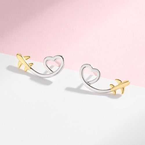 Heart In The Sky Minimal Studs