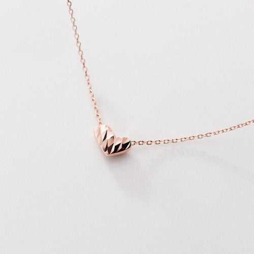 Imperfectly Perfect Heart Necklace