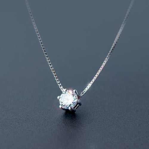 Sexy Solitaire Necklace