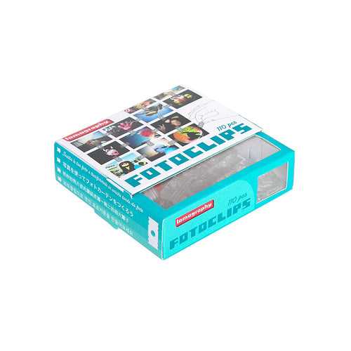 Foto Clips, 110 Pack (Every bag contains clear 2D and orange 3D Fotoclips)