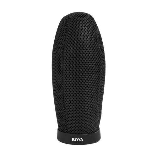 BOYA BY-T140 Outdoor Interview Foam Windshield for Shotgun Capacitor Microphones (Inside Depth 5.6)