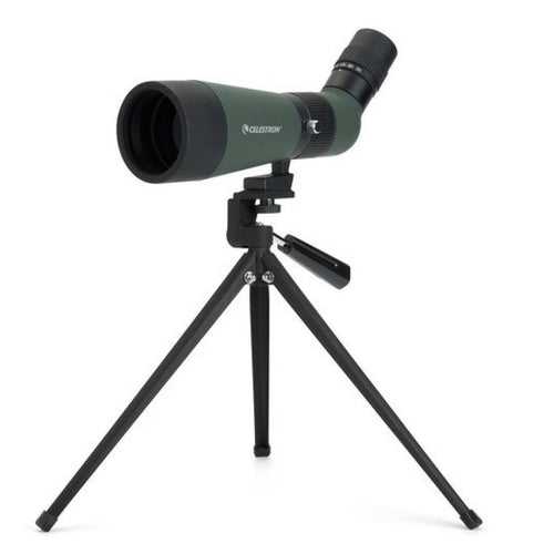 Celestron LandScout 12-36x60 Spotting Scope with Tripod (Angled Viewing) Army Green