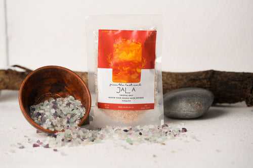 Crystal Infused Salt " jala" for Cleansing and Nourishing