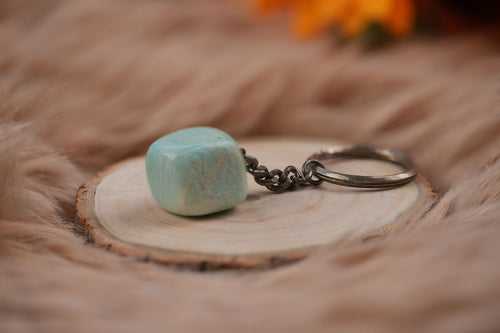 Amazonite Key Chain : Discover the Calm and Balance of the Amazon
