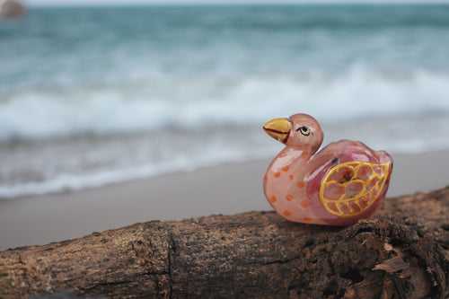 Rose Quartz Duck: Playful Love and Heart-Centered Joy