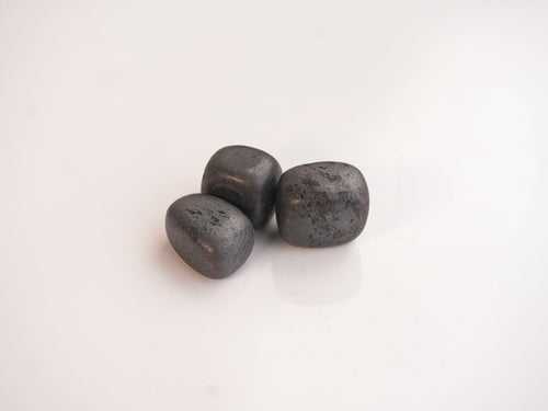 Hematite Tumble Stone : Tap into the Grounding and Protective Energy