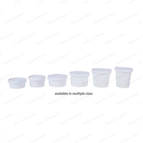Sample Kit - All White Paper Tub with Lids