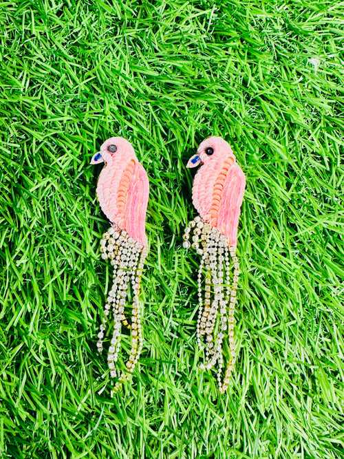 Pastel Bird Earrings