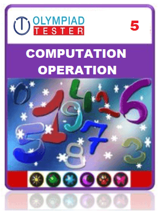 Class 5 Maths Computation Operation - 20 Online tests