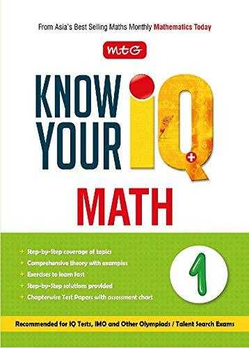 Know your IQ Maths Class-1