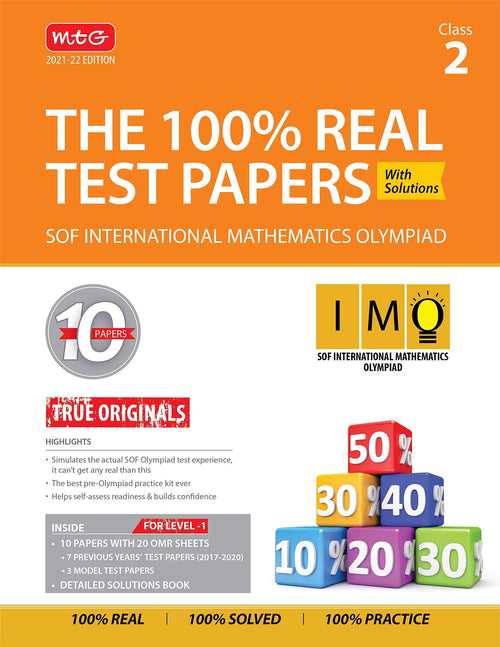 Class 2 - International Mathematics Olympiad (IMO) - The 100% Real test papers