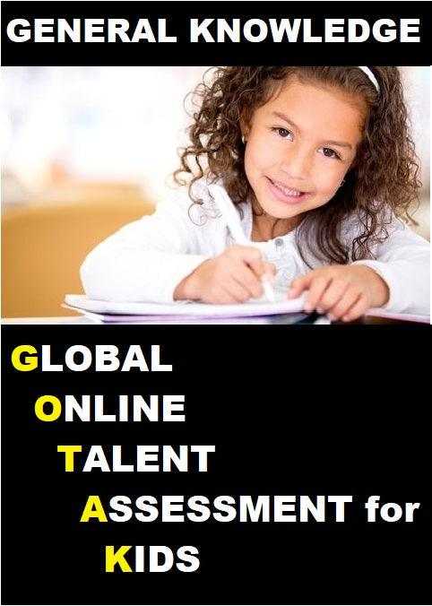 Class 1 Global Online Talent Assessment for Kids (GOTAK) - G.K Brain games