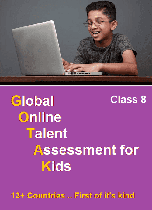 CLASS 8 Global Online Talent Assessment for kids (GOTAK) - Season 01