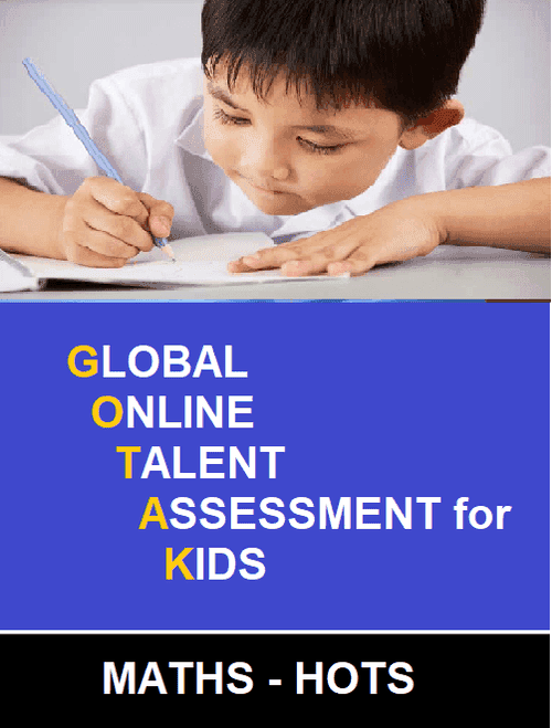Class 3 Global Online Talent Assessment For Kids (GOTAK) - Maths HOTS
