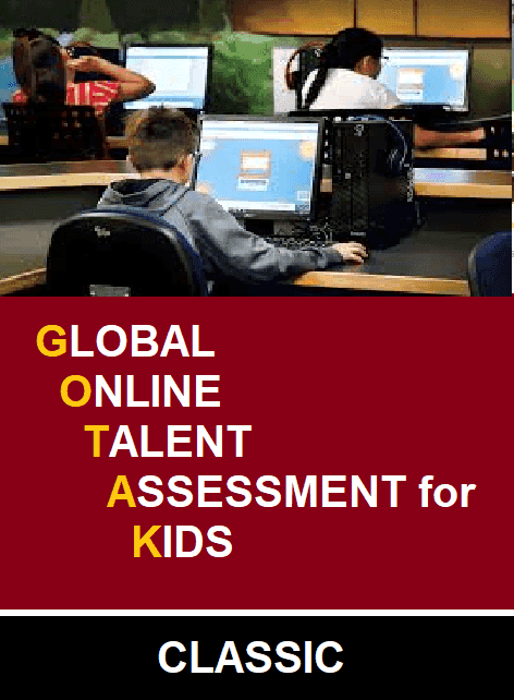 CLASS 4 Global Online Talent Assessment for kids (GOTAK) - Season 01