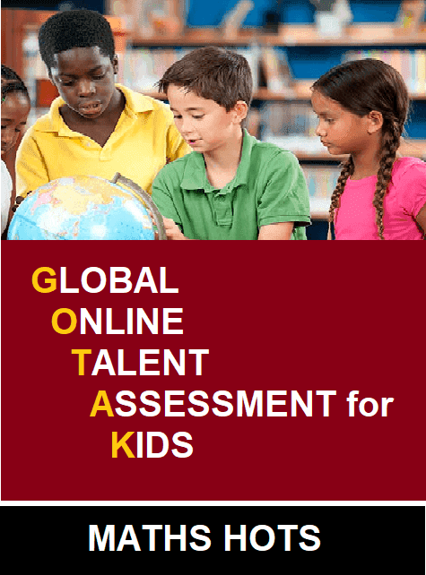 Class 4 Global Online Talent Assessment For Kids (GOTAK) - Maths HOTS