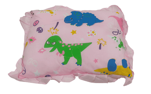 Super Soft Cotton Dinosaur  Printed Baby Pillow