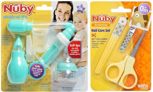 Nuby Baby Medical & Grooming Kit Combo