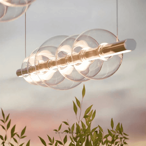 Glass Mirage Chandelier | Ivanka Lumiere