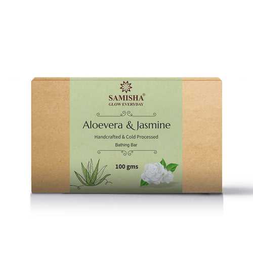 Aloevera & Jasmine Soap - 100gm