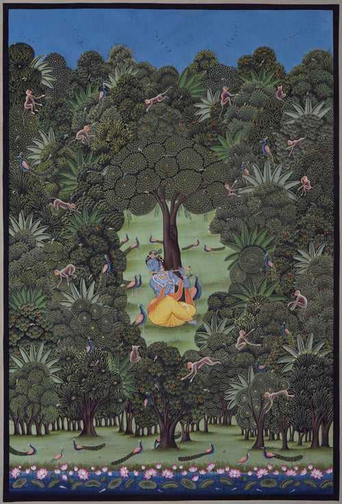 Krishna in Forest - 02