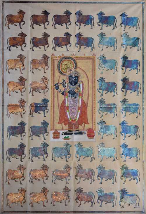 Shrinathji With Cows - 05